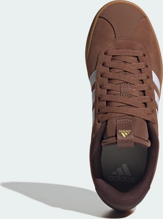 adidas VL Court 3.0 preloved brown/frozen purple/gold metallic (Damen)