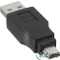 InLine USB 2.0 Adapter, Stecker A auf Mini 5-pol Stecker Vorschaubild