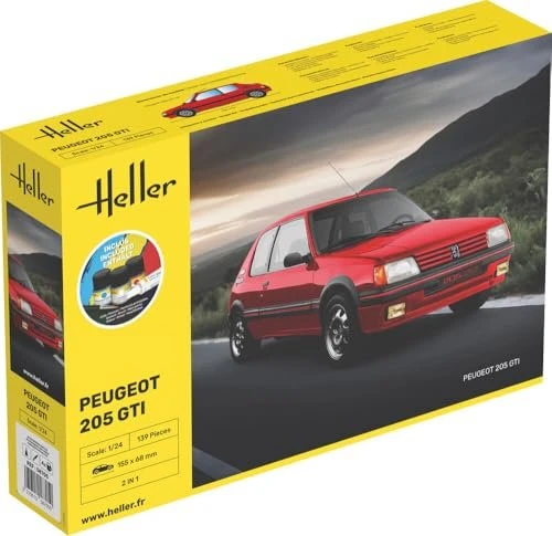 Heller Starter Kit Peugeot 205 GTI