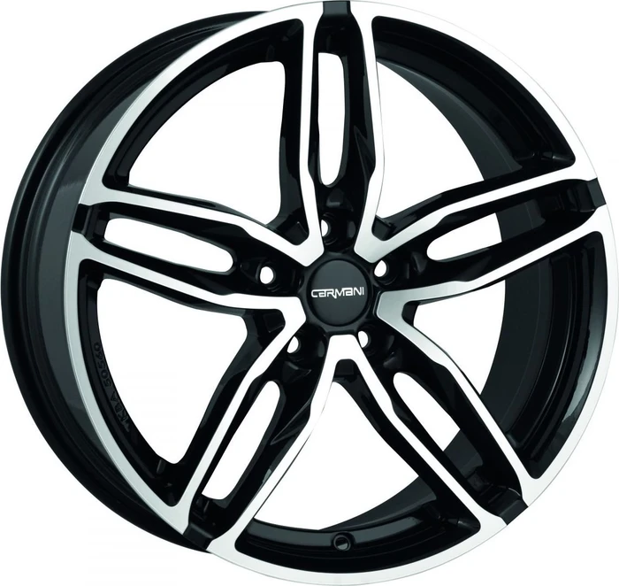 Carmani 13 Twinmax 8.0x18 5/112 ET35 schwarz-poliert