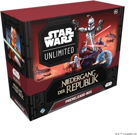 Star Wars: Unlimited Niedergang der Republik - Pre-Releasebox (DE)