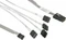 Supermicro mini SAS x4 [SFF-8087] auf 4x SATA Kabel, 76/66/54/45cm with Sideband 66cm Cable Vorschaubild