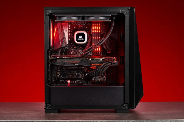 Corsair Carbide Series SPEC-DELTA RGB, schwarz, Glasfenster