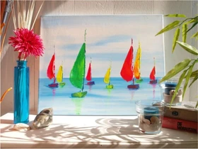 Kreul SOLO GOYA 3D Stretched Canvas Basic Line, 380g/m², 0.3m x 40cm