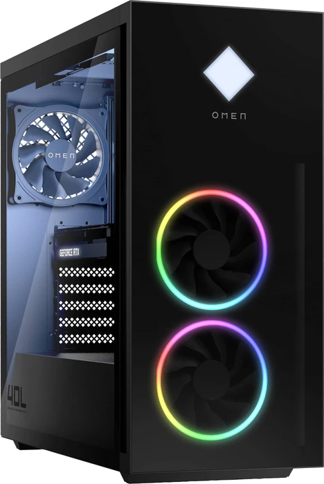 HP Omen 40L Desktop GT21-1276ng, Shadow Black, Ryzen 7 7800X3D, 32GB RAM, 1TB SSD, GeForce RTX 4070 SUPER