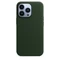 Apple Leder Case mit MagSafe für iPhone 13 Pro schwarzgrün Vorschaubild