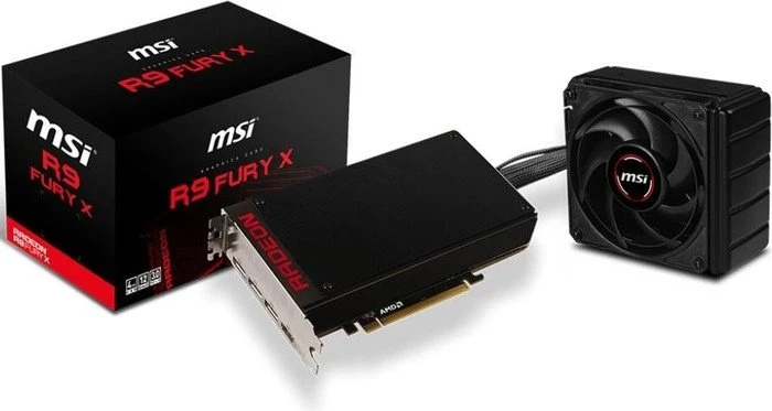 MSI Radeon R9 Fury X, R9 Fury X 4G, 4GB HBM, HDMI, 3x DP