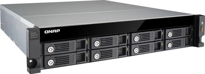 QNAP Rack Expansion Unit UX-800U-RP 12TB, 1x USB 3.0, 2HE