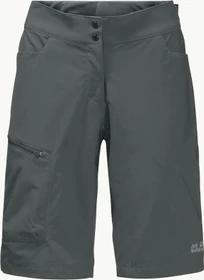 Jack Wolfskin Tourer Shorts Fahrradhose kurz slate green (Damen)