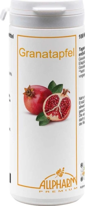 Allpharm Granatapfel Kapseln, 100 Stück
