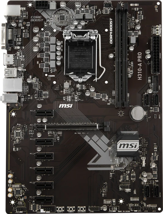 MSI H310-A Pro (Intel 1151 v2)