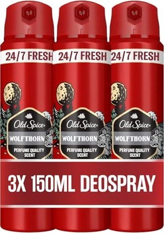 Old Spice Wolfthorn Deodorant Spray, 150ml