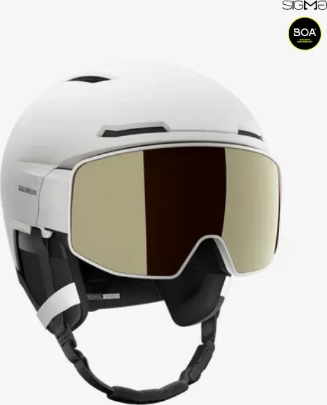 Salomon Driver Prime Sigma Photo MIPS PLUS Helm weiß