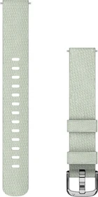 Garmin Ersatzarmband 14mm Nylon für Lily 2 sage grey/silver