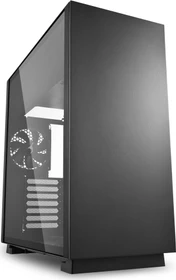 Sharkoon Pure Steel Black, Glasfenster
