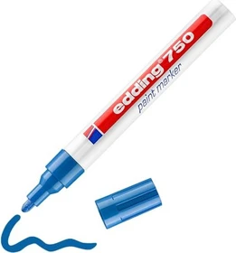 edding 750 Lackmarker blau