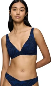 Triumph Flex Smart Summer Gefüttert Bikini-Oberteil blue/dark combination (Damen)