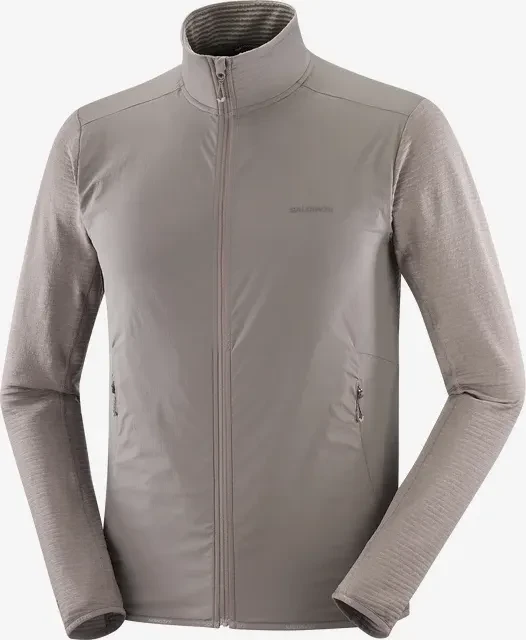 Salomon Essential Lightwarm Hybrid Funktionsjacke iron (Herren)