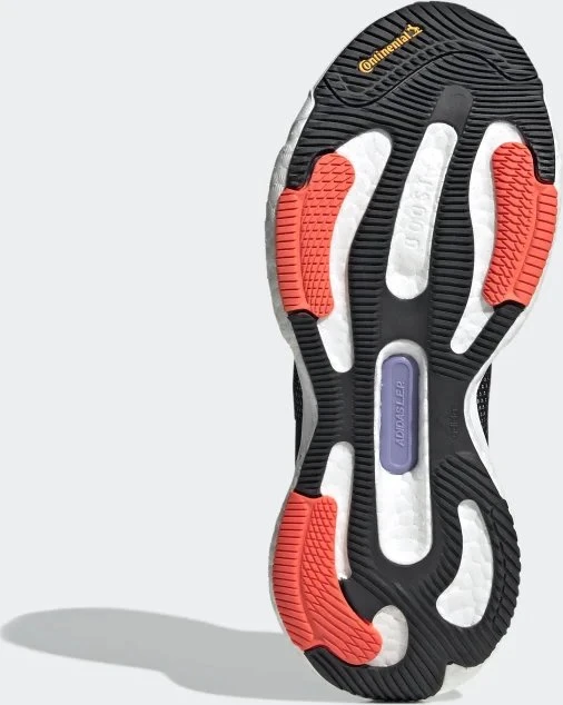 adidas Solar Glide 5 core black/solar red (Damen)