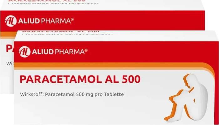 Aliud Paracetamol AL 500 Tabletten, 40 Stück (2x 20 Stück)