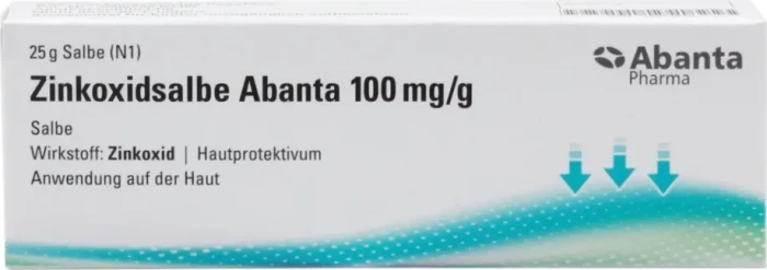 Abanta Zinkoxidsalbe 100mg/g
