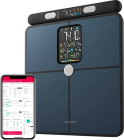 Sencor SBS 9102BK Smart Personal Fitness Scale digitale Segment-Körperanalysewaage