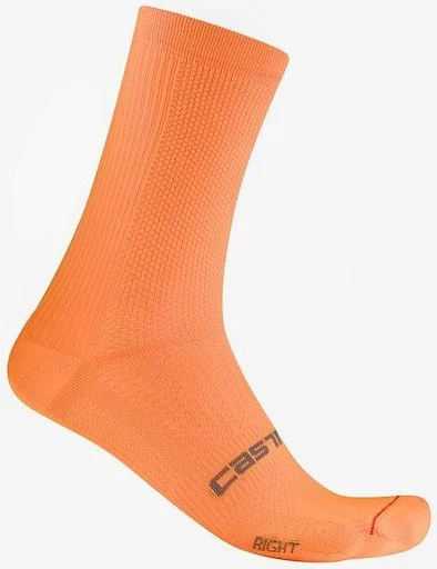 Castelli Espresso 18 Fahrradsocken vivid orange (Herren)
