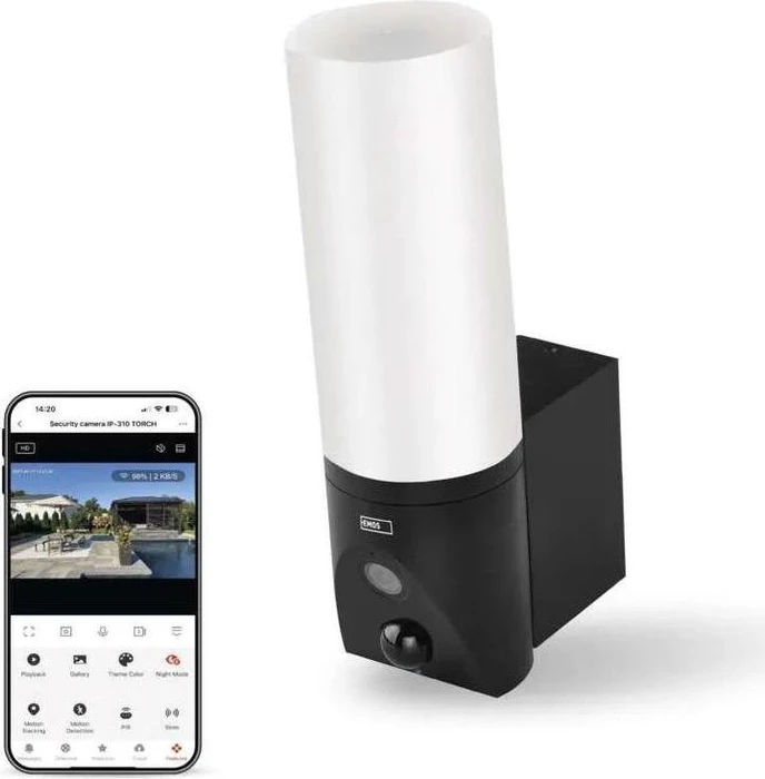Emos IP-310 Torch LED Wandleuchte Kamera