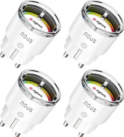 Nous Smart ZigBee A1Z, Smart-Steckdose, 4er-Pack