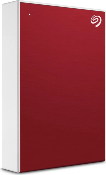Seagate One Touch Portable HDD, Red, 5TB, +Rescue, USB 3.0 Micro-B