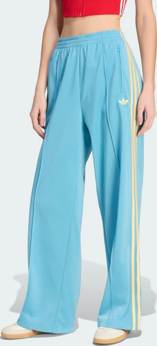 adidas Firebird Trainingshose lang preloved blue/ice tangerine (Damen)