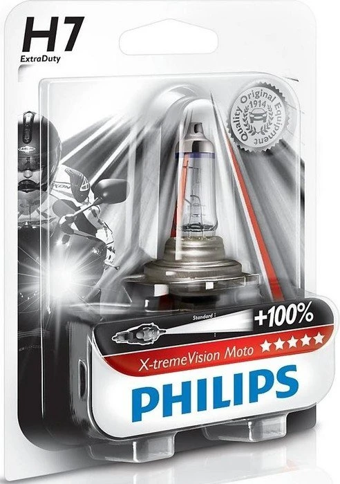 Philips X-tremeVision Moto H7 55W, 1er-Pack