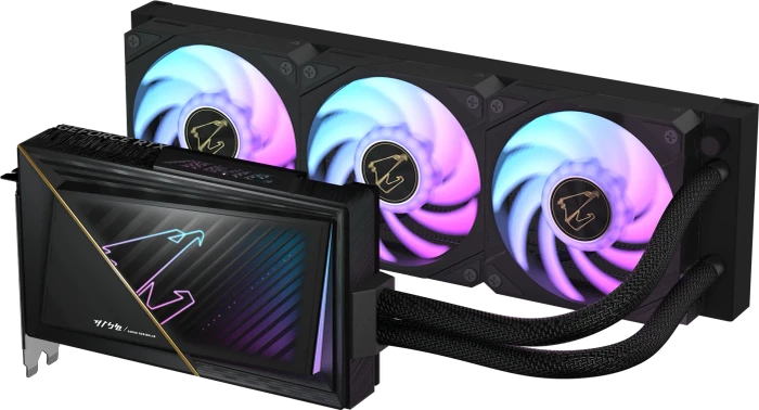 GIGABYTE AORUS GeForce RTX 5080 Xtreme Waterforce 16G, 16GB GDDR7, HDMI, 3x DP
