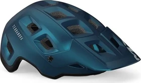 MET Terranova MIPS Helm teal blue black metallic matt