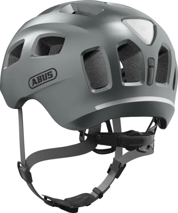 ABUS Youn-I 2.0 Kinderhelm graphite silver