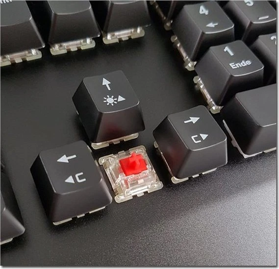LC-Power LC-KEY-MECH-1-RGB, MX RGB RED, USB, DE