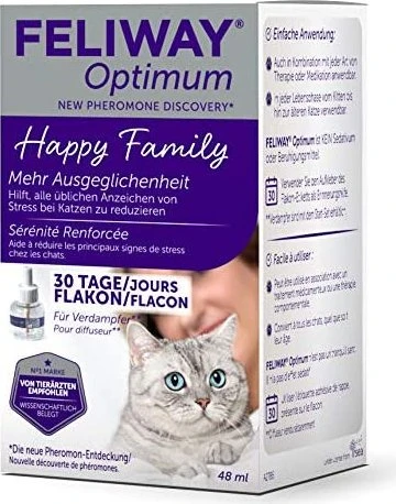 CEVA Feliway Optimum Refill, Pheromon, 48ml