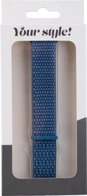 Peter Jäckel Watch Band Nylon für Apple Watch (42mm/44mm) blau