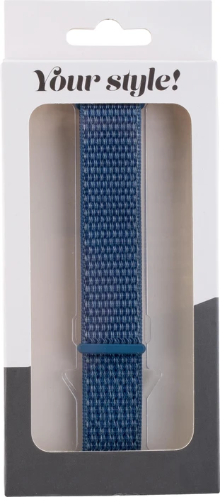 Peter Jäckel Watch Band Nylon für Apple Watch (42mm/44mm) blau