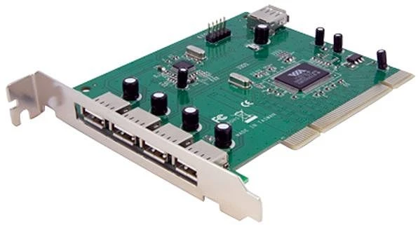 StarTech PCI USB Card, 7x USB-A 2.0, PCI