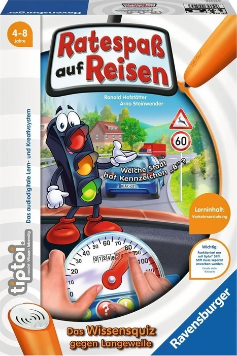 Ravensburger tiptoi Spiel: Ratespaß auf Reisen