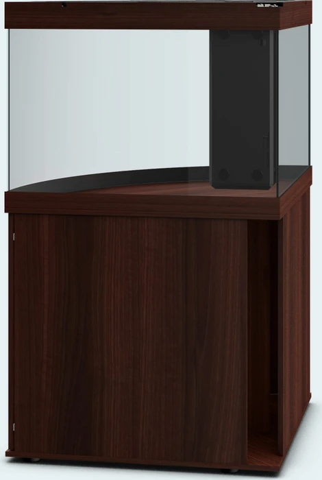 Juwel Trigon 350 LED Aquarium-Set mit Unterschrank, dunkles Holz/dunkles Holz, 350l