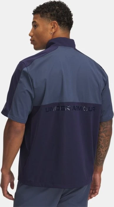 Under Armour Drive Wind Funktionsshirt kurzarm midnight navy/downpour gray (Herren)
