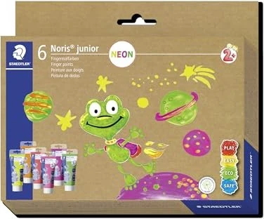 Staedtler Noris Club 8811 Fingerfarbe, rot, 750ml