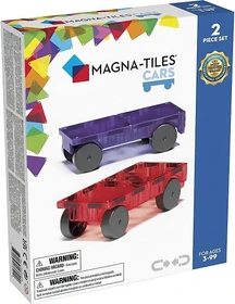 Magna-Tiles Cars purple/red