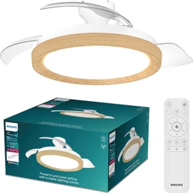 Philips Bliss DC Deckenventilator mit Licht weiß