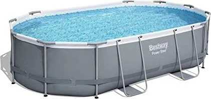 Bestway Power Steel Frame Pool oval 488x305x107cm