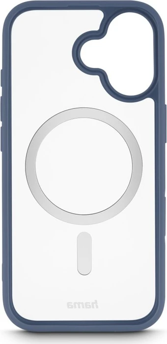 Hama Handyhülle Frame Protect magnetisch für Apple iPhone 17 transparent/blau