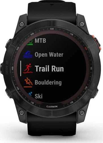 Garmin Fenix 7X Solar slate grey/black