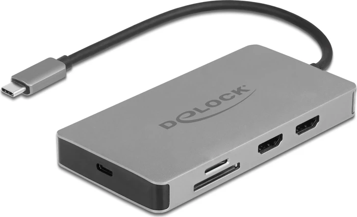 DeLOCK USB Type-C Dockingstation 4K - Dual HDMI MST, USB-C 3.1 [Stecker]